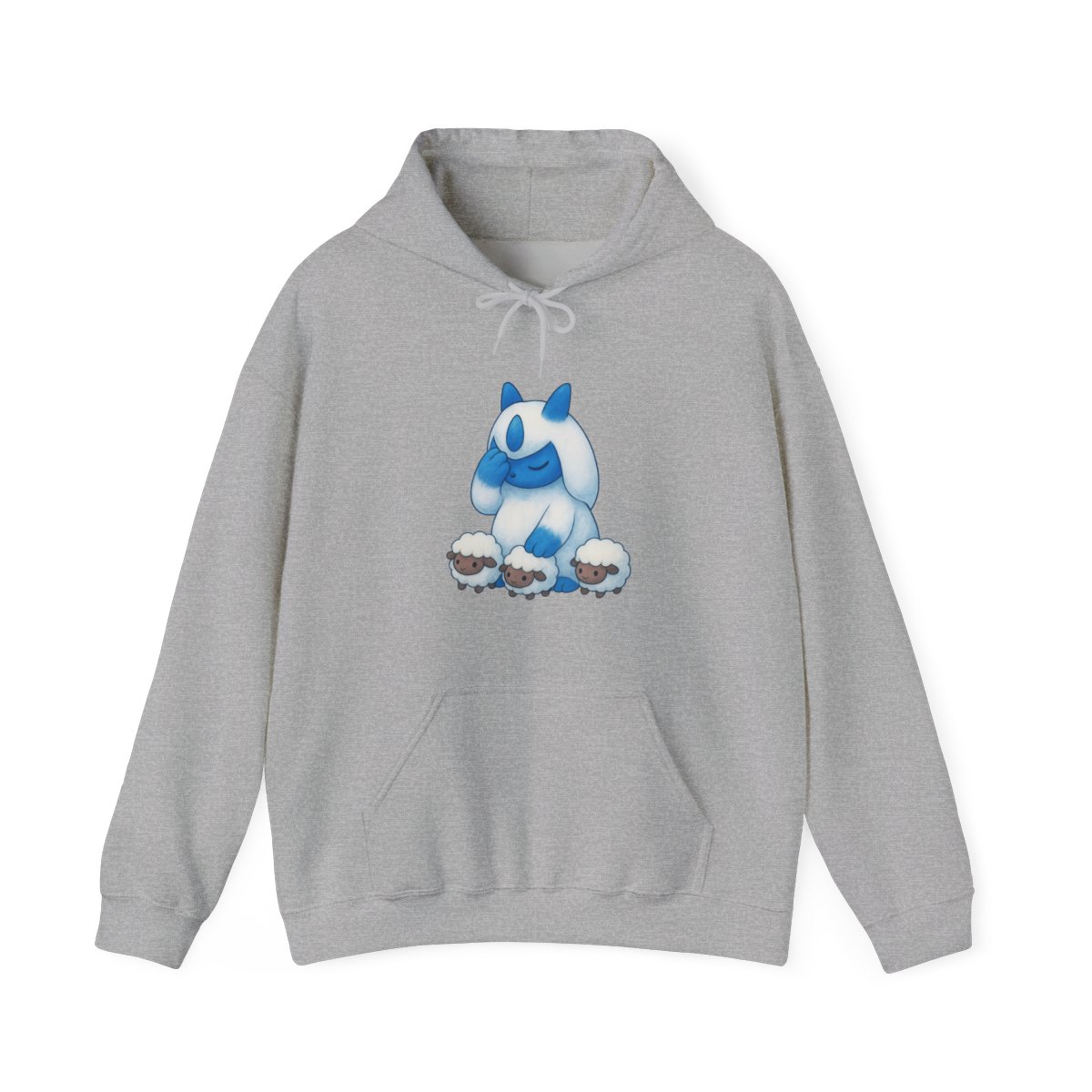 Lil Bo Lunaris and Lamball Palworld Hoodie - alternate angle 3, merchandise