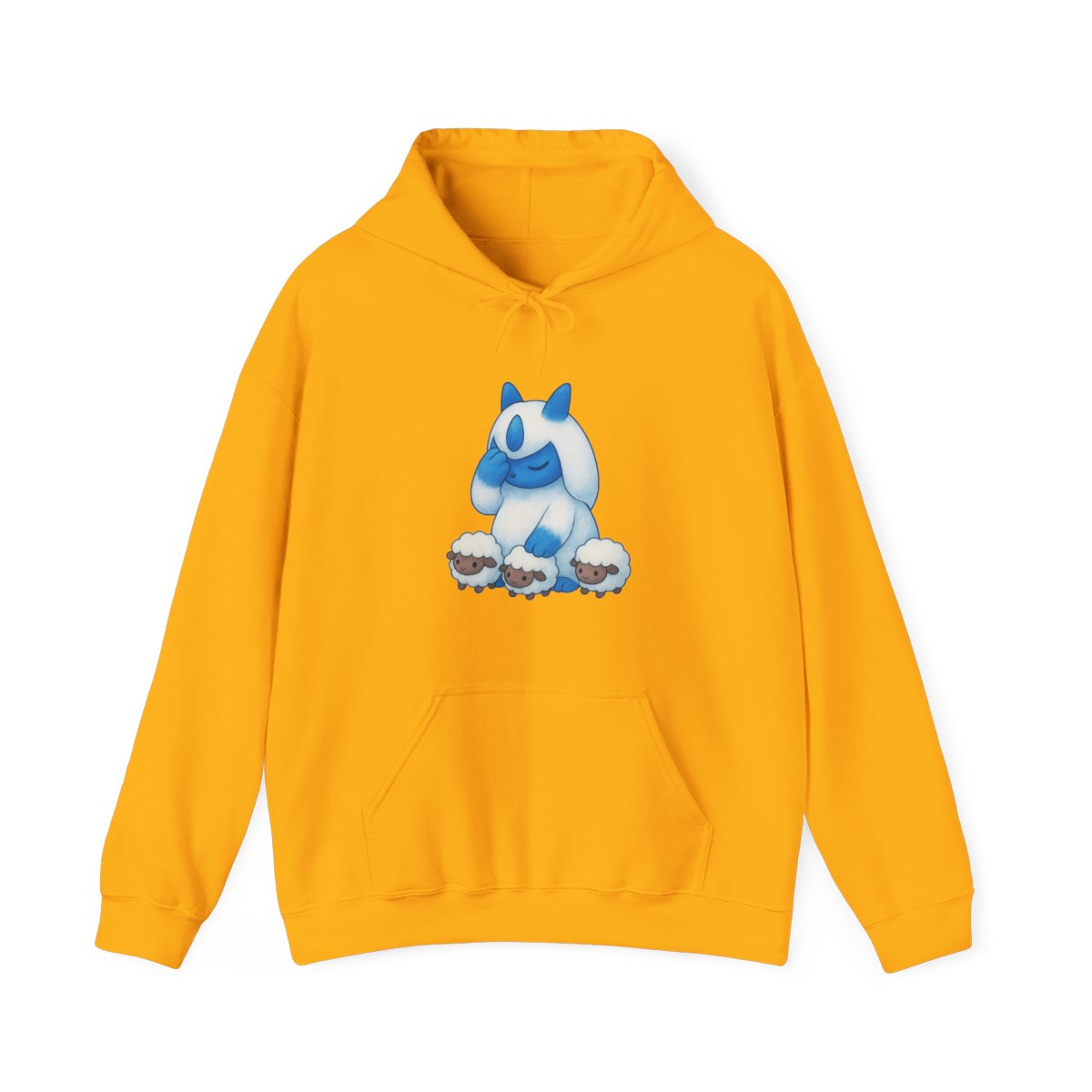Lil Bo Lunaris and Lamball Palworld Hoodie - alternate angle 2, merchandise