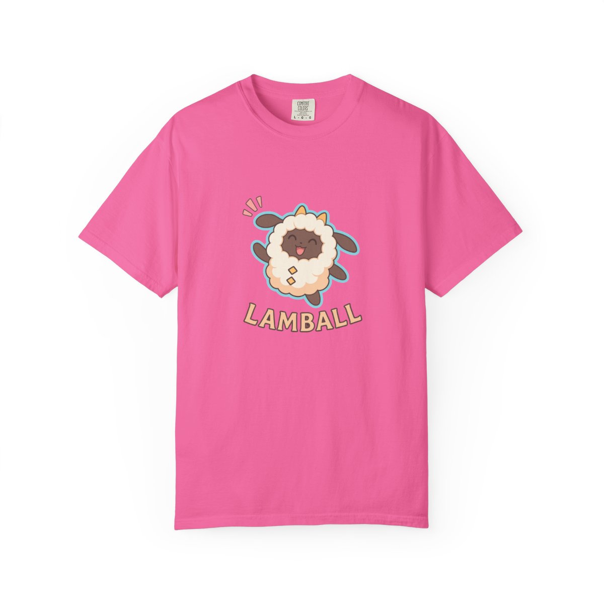 Lamball Palworld Adorable Creature T-Shirt - alternate angle 5, merchandise