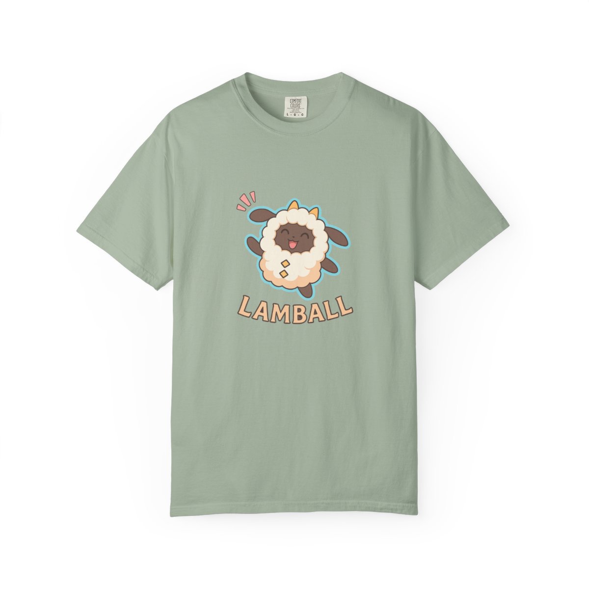 Lamball Palworld Adorable Creature T-Shirt - alternate angle 5, merchandise