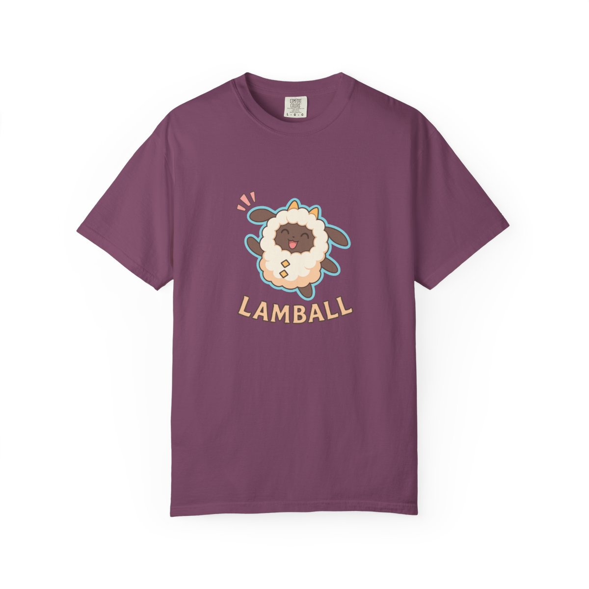 Lamball Palworld Adorable Creature T-Shirt - alternate angle 2, merchandise
