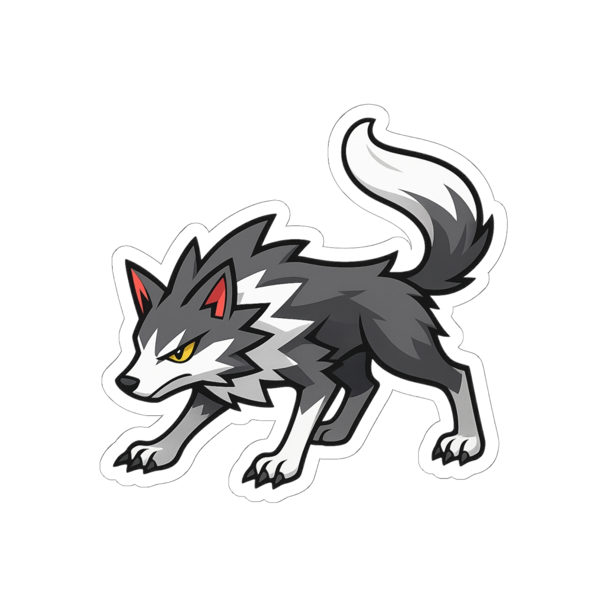 Direhowl Palworld Sticker | Cute Vinyl Decal