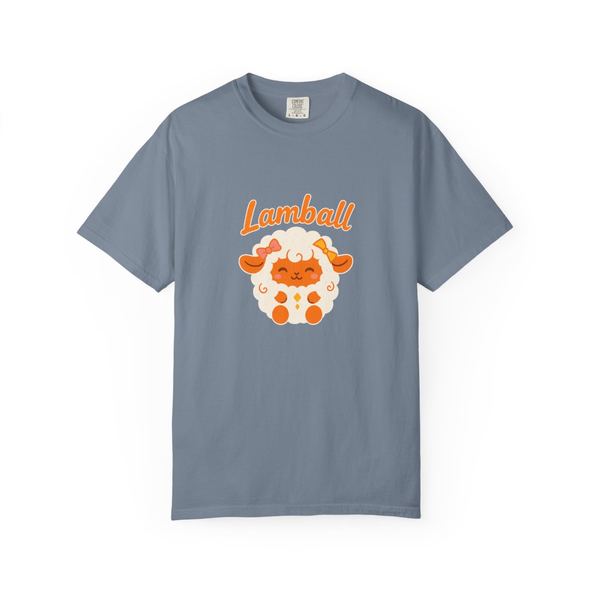 Adorable Lamball Palworld Creature T-Shirt - alternate angle 4, merchandise