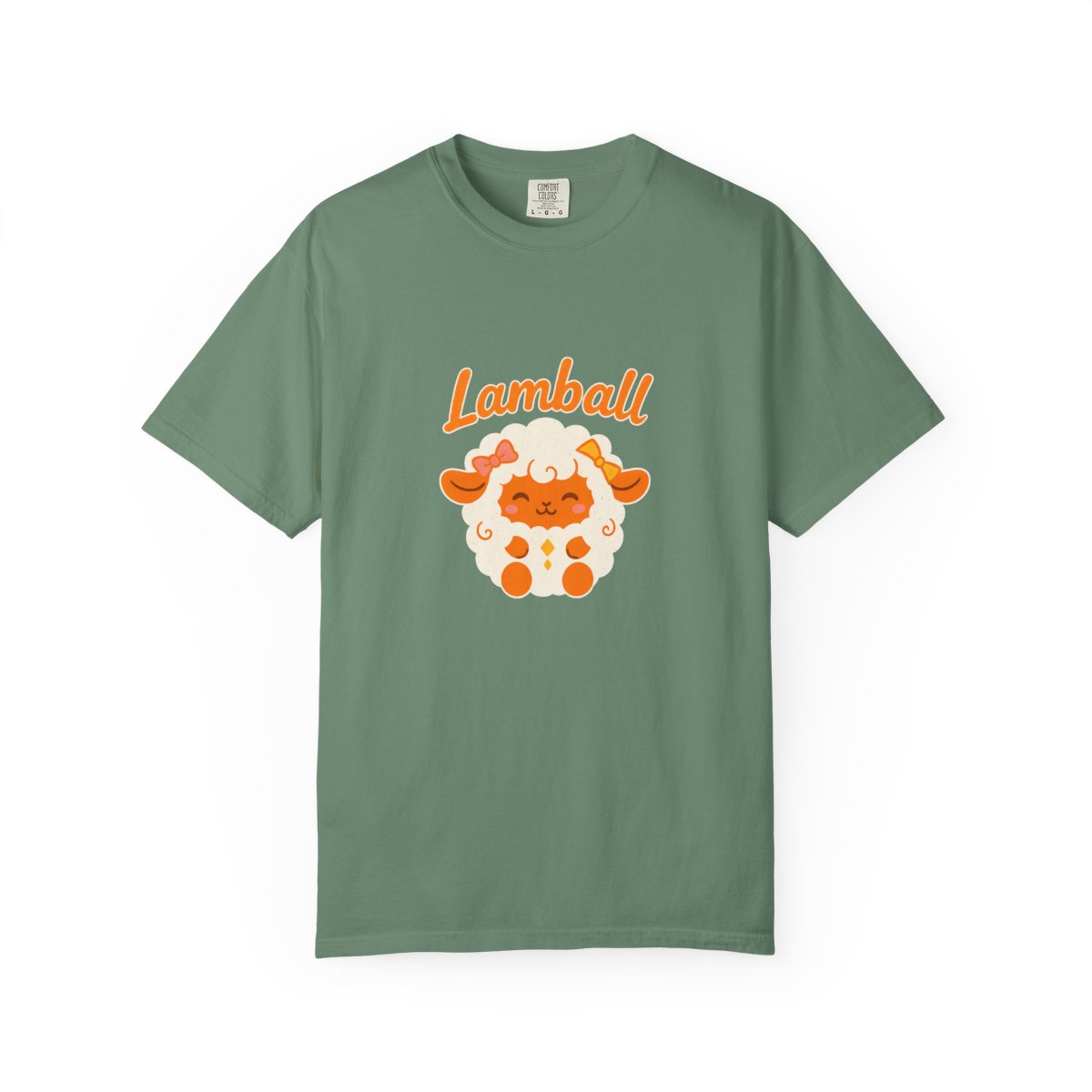 Adorable Lamball Palworld Creature T-Shirt - alternate angle 5, merchandise