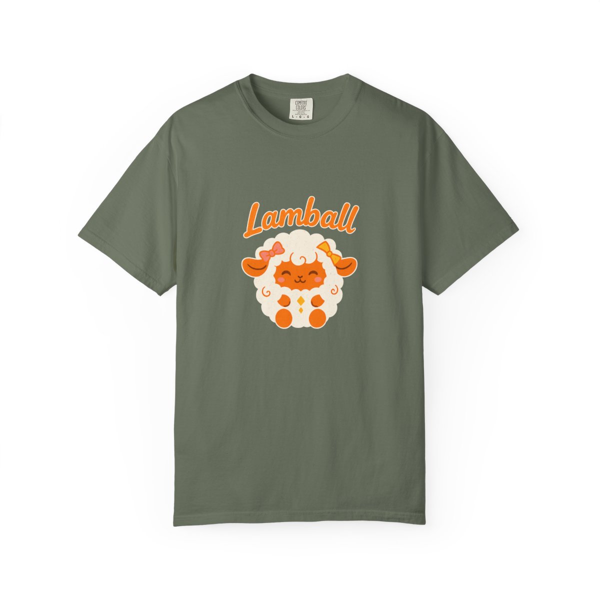 Adorable Lamball Palworld Creature T-Shirt - alternate angle 5, merchandise