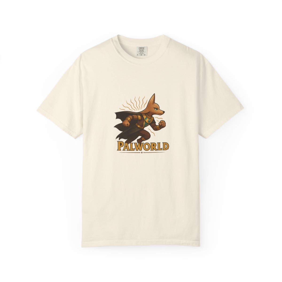 Palworld Anubis Fierce Jackal Gamer T-Shirt - alternate angle 3, merchandise
