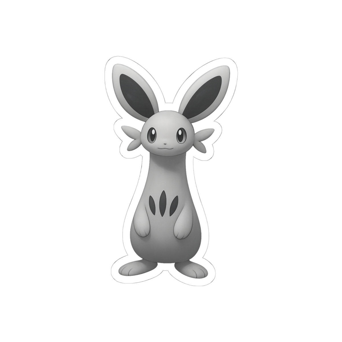 Chillet Palworld Sticker | Cute Fluffy Ice Pal Vinyl Decal