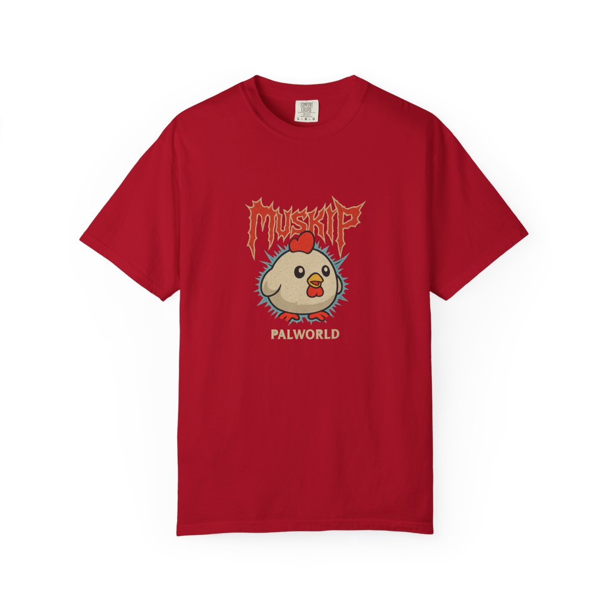 Chikipi Heavy Metal Portrait Palworld T-Shirt