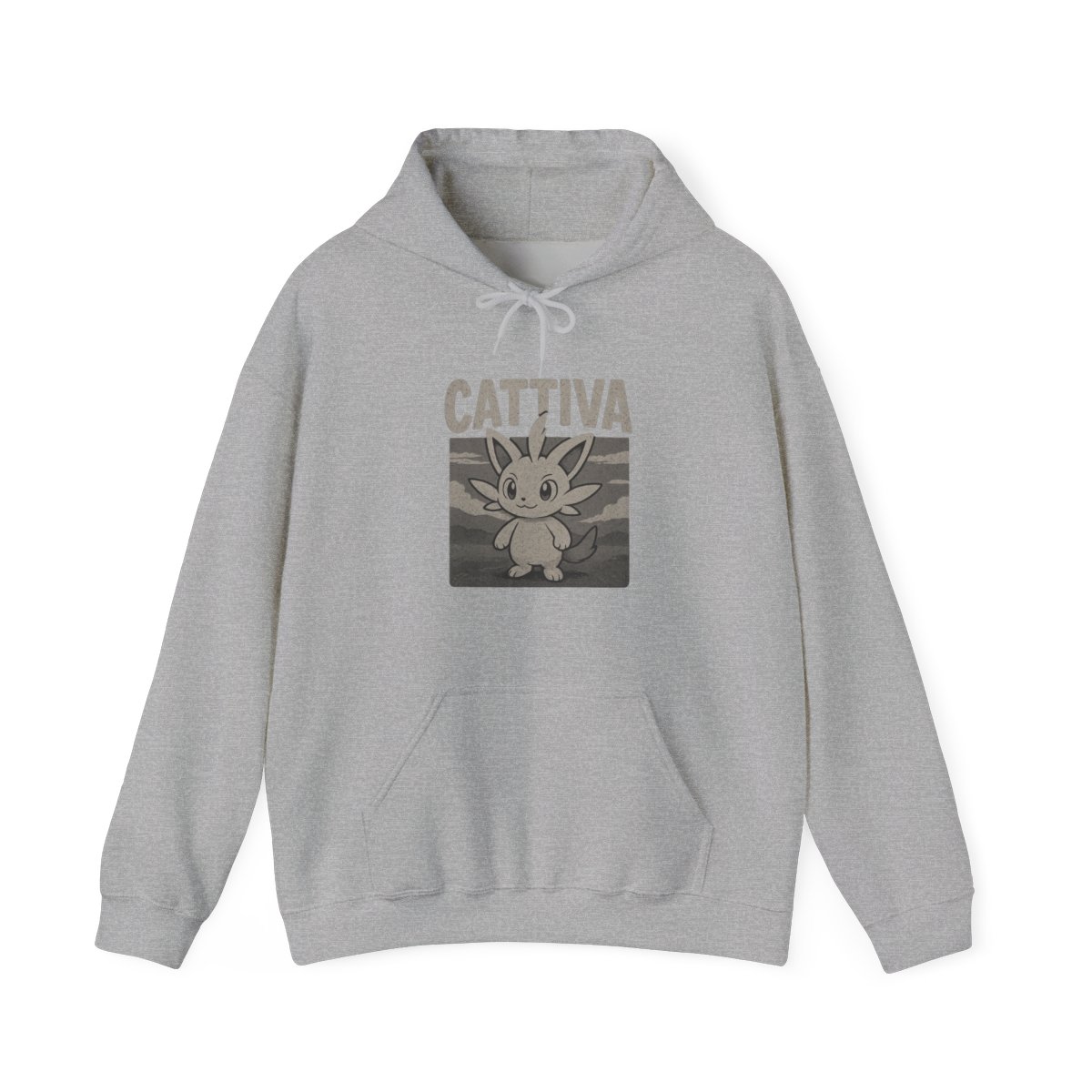 Palworld Cattiva Nature Portrait Pullover Hoodie - Official hoodies merchandise