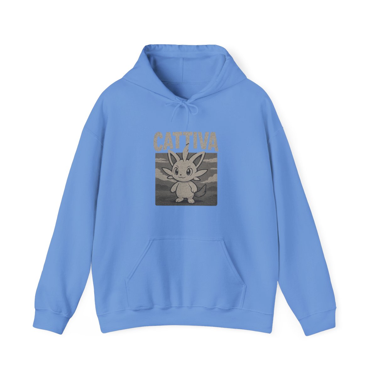 Palworld Cattiva Nature Portrait Pullover Hoodie - alternate angle 4, merchandise