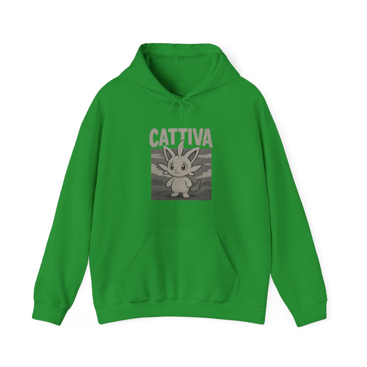 Palworld Cattiva Nature Portrait Pullover Hoodie - alternate angle 3, merchandise
