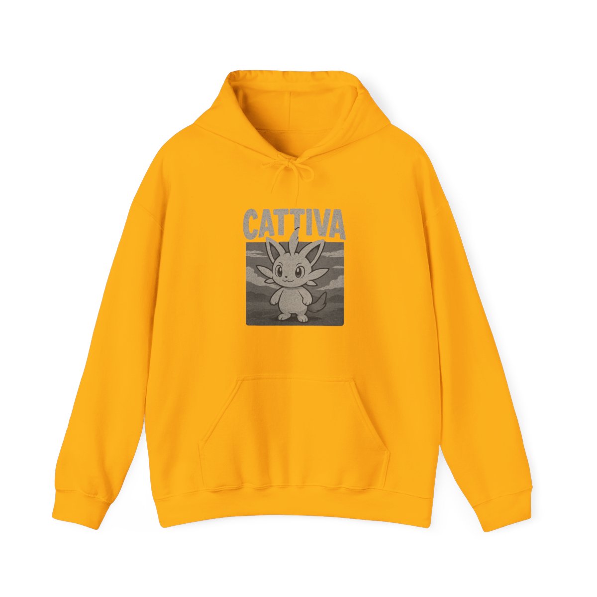 Palworld Cattiva Nature Portrait Pullover Hoodie - alternate angle 2, merchandise