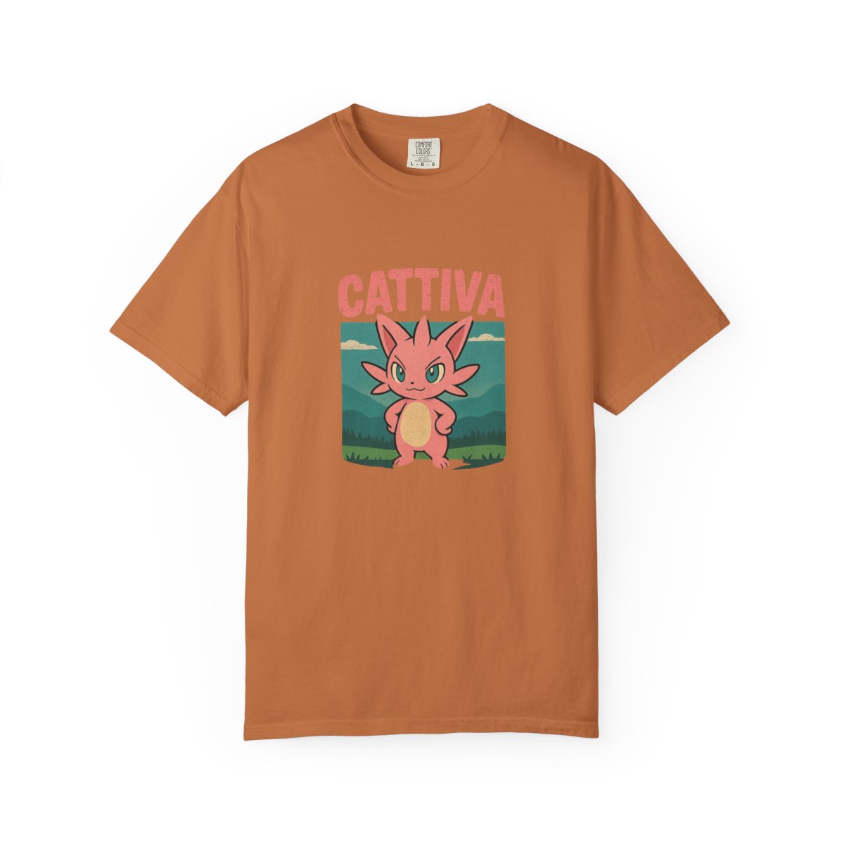 Palworld Cattiva Nature Portrait V-Neck T-Shirt