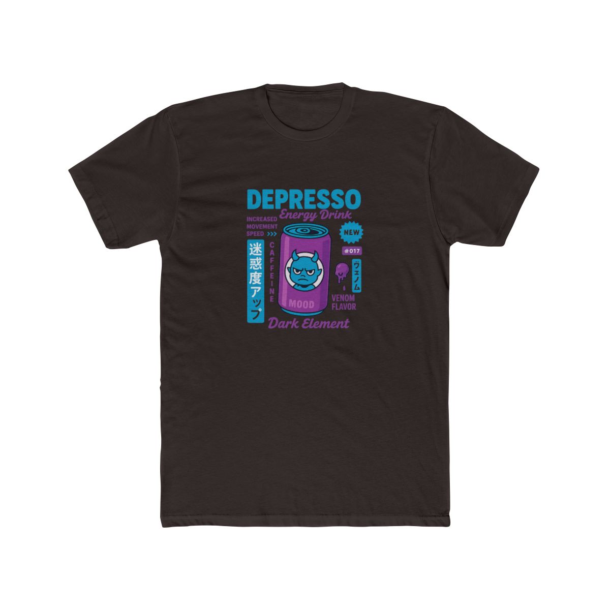Depresso Energy Drink T-Shirt - alternate angle 4, merchandise