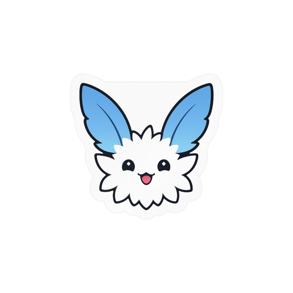 Quivern Smile Sticker | Cute Vinyl Decal