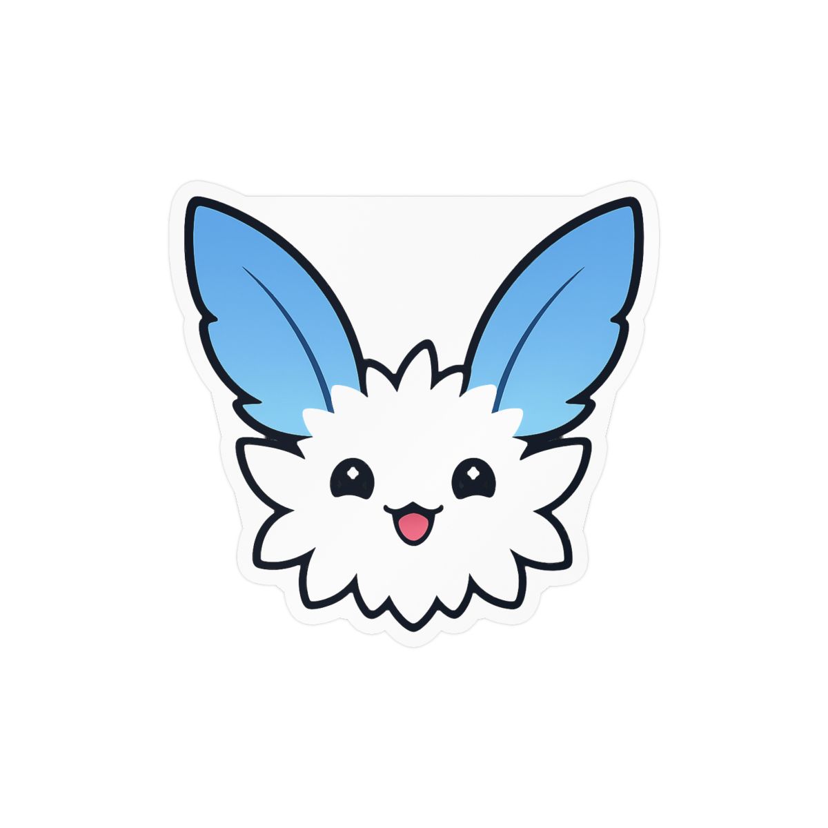 Quivern Smile Sticker | Cute Vinyl Decal