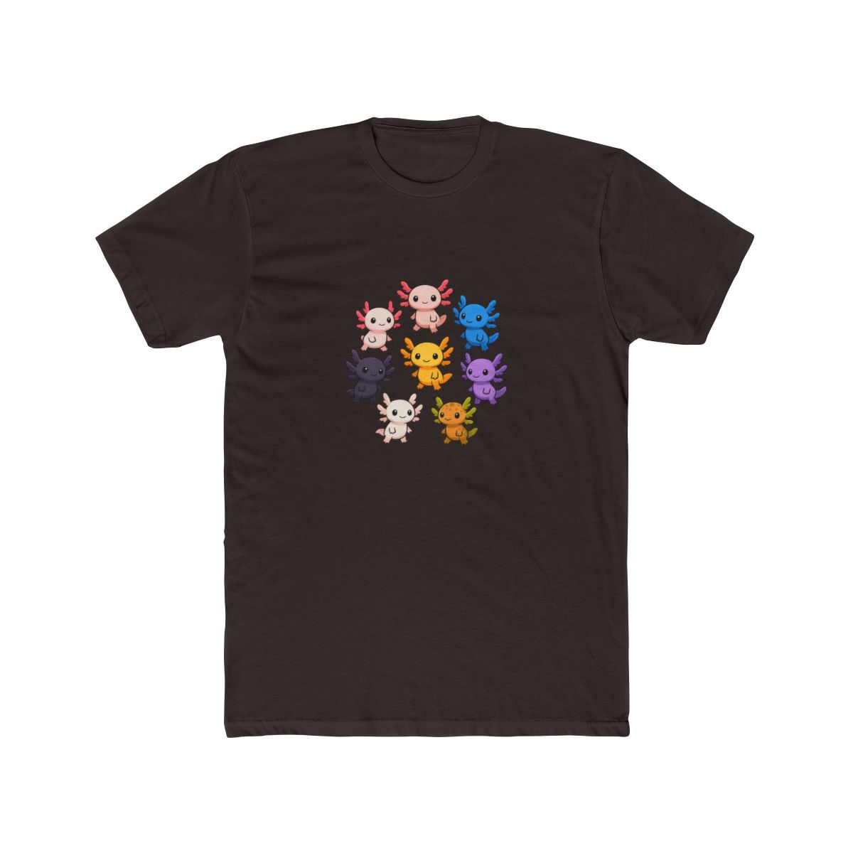 Kawaii Axolotls Around the World T Shirt - alternate angle 5, merchandise