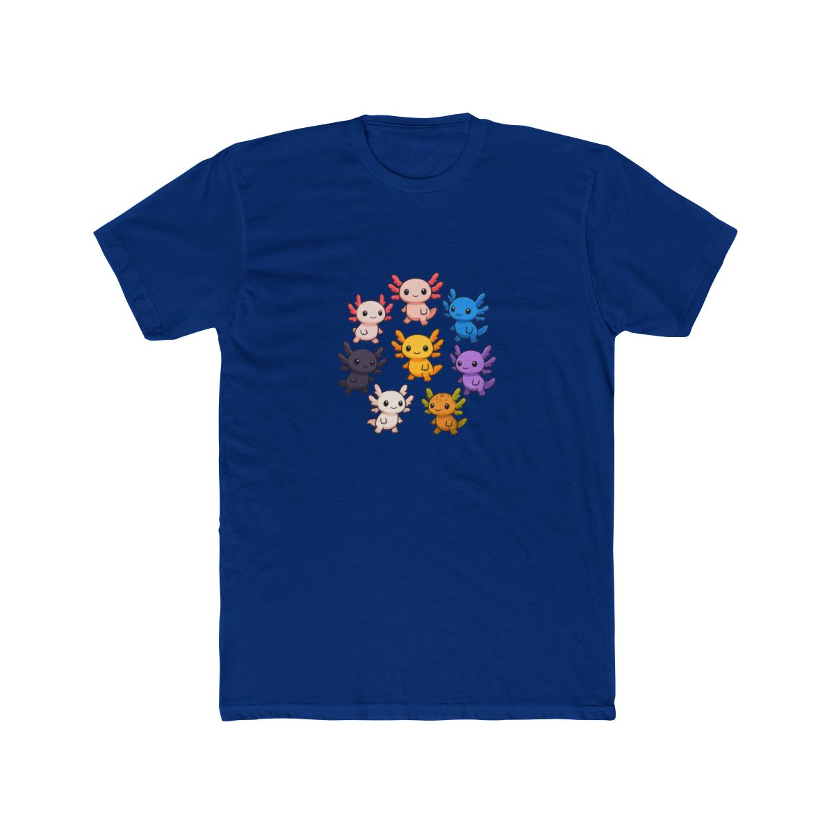 Kawaii Axolotls Around the World T Shirt