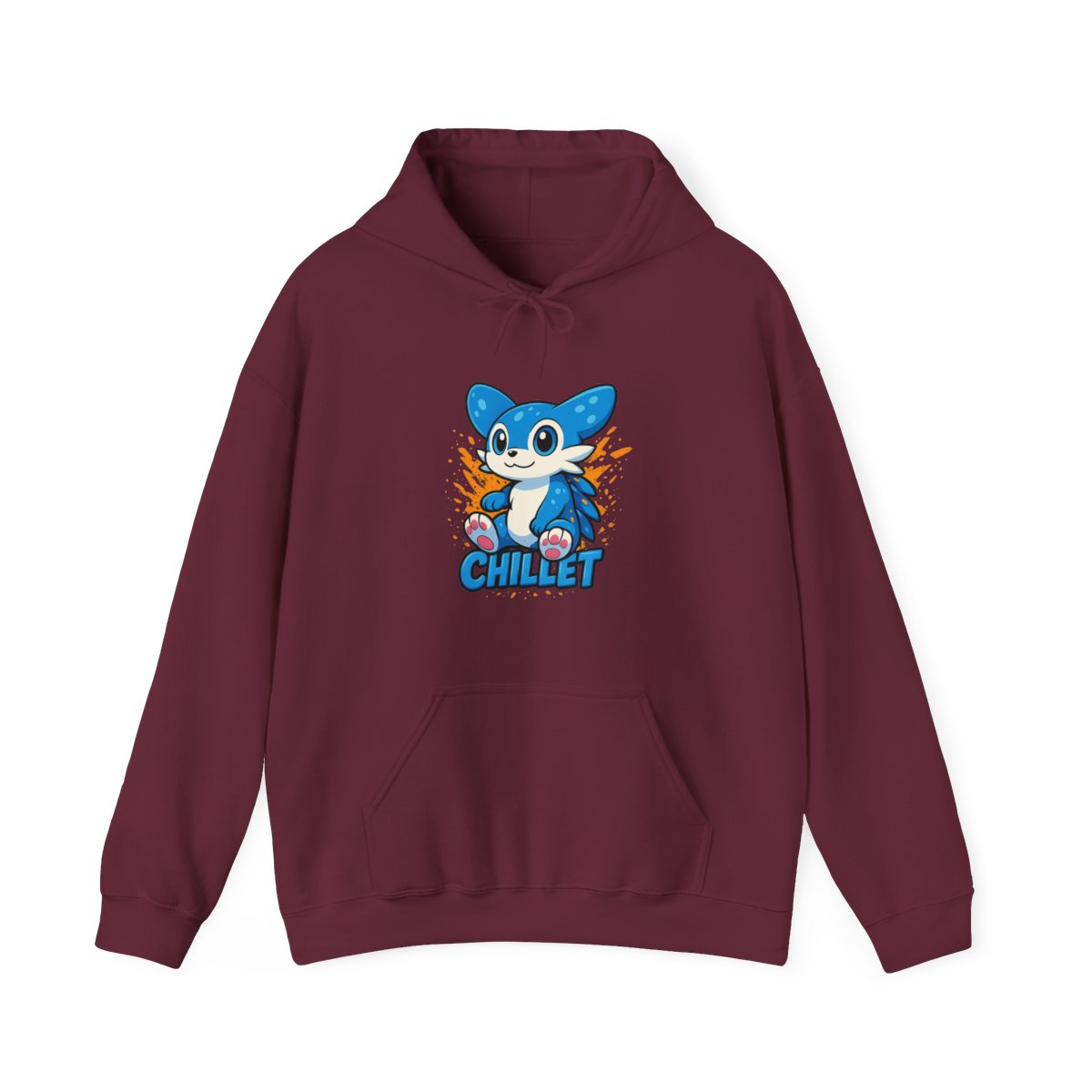 Chillet Palworld Merch Hoodie | Pal Fan Gift Graphic Back Print