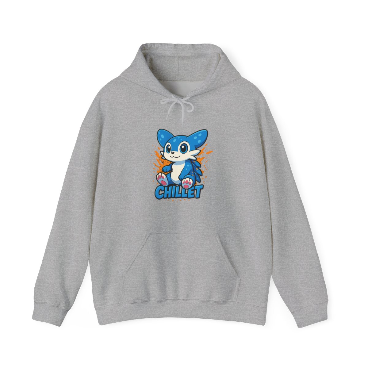 Chillet Palworld Merch Hoodie | Pal Fan Gift Graphic Back Print - alternate angle 5, merchandise