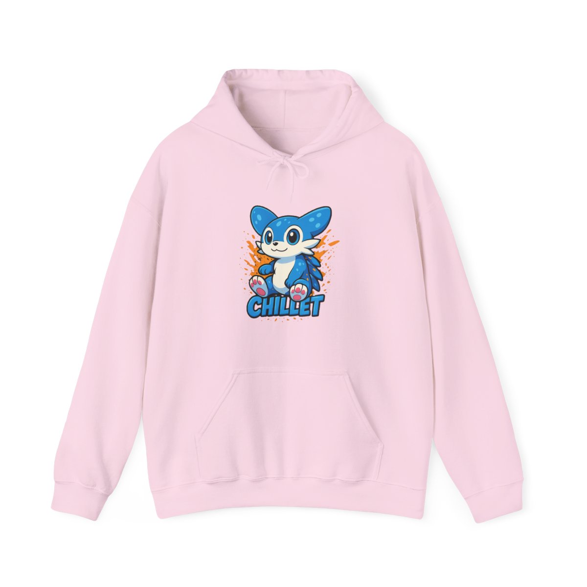 Chillet Palworld Merch Hoodie | Pal Fan Gift Graphic Back Print - alternate angle 4, merchandise