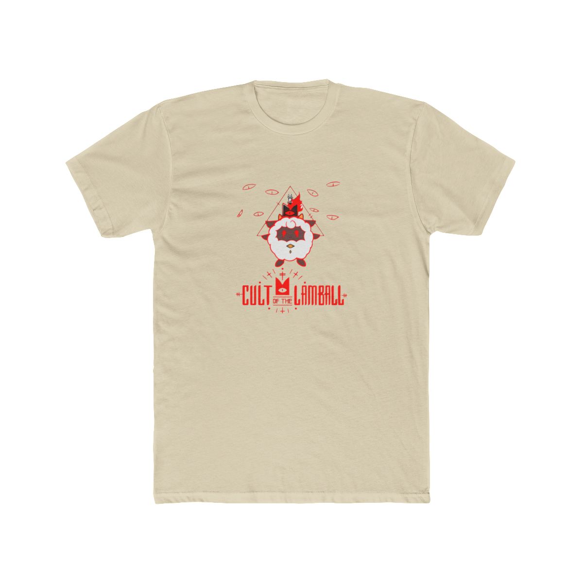 Cult of the lamball - Palworld crossover T Shirt - alternate angle 4, merchandise