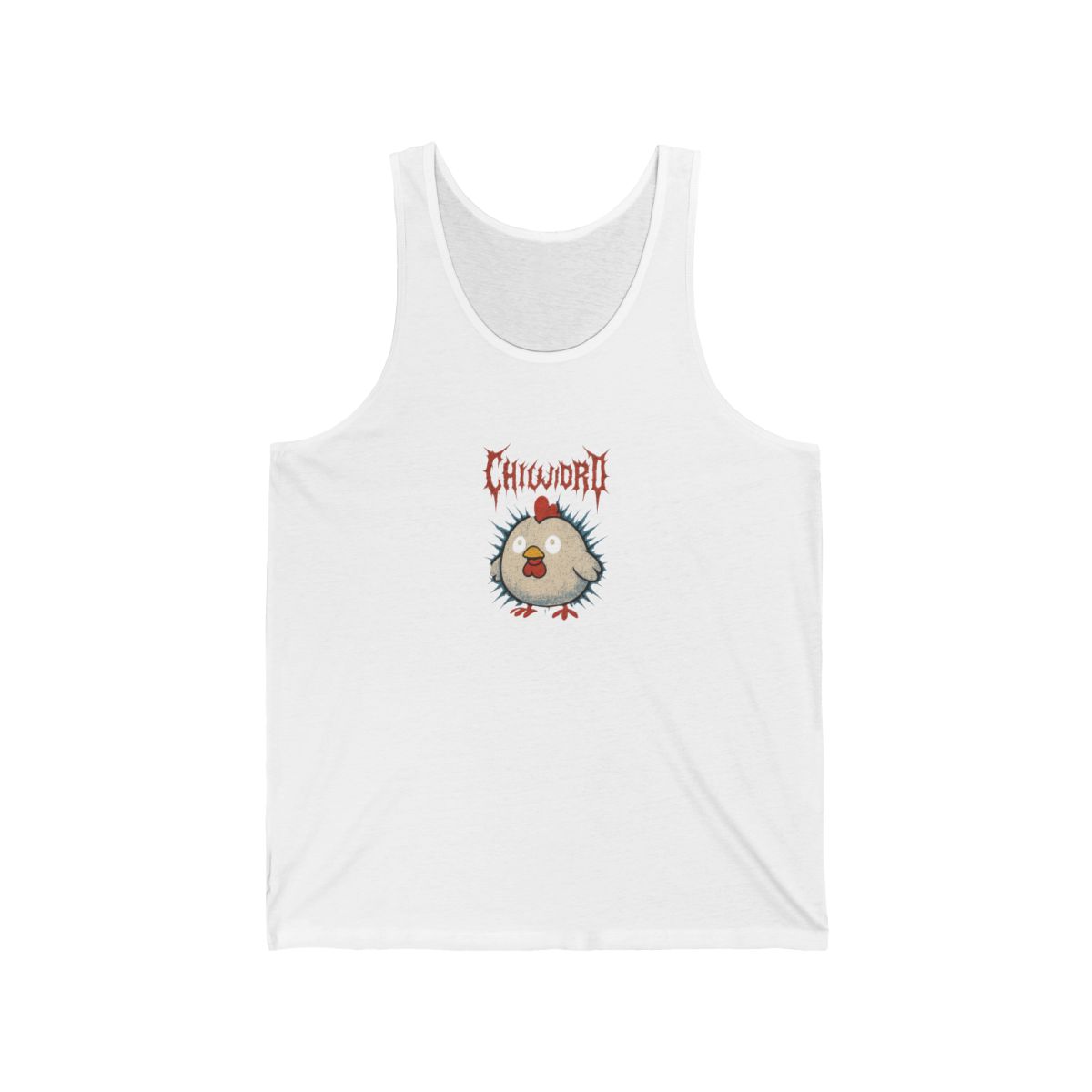 Chikipi Heavy Metal Portrait Palworld Tank Top