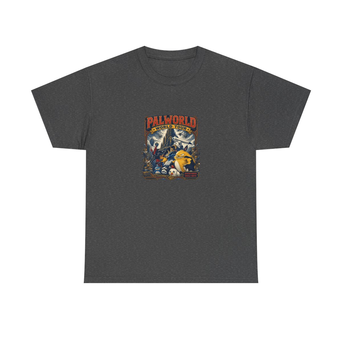 Palworld "Palworld World Tour" Unisex Tee - alternate angle 5, merchandise