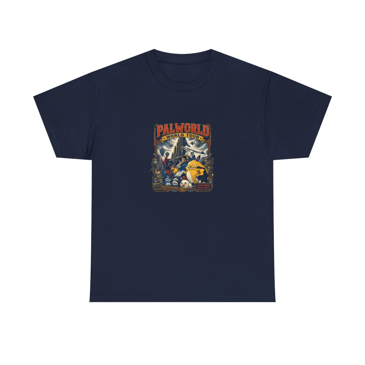 Palworld "Palworld World Tour" Unisex Tee - alternate angle 3, merchandise