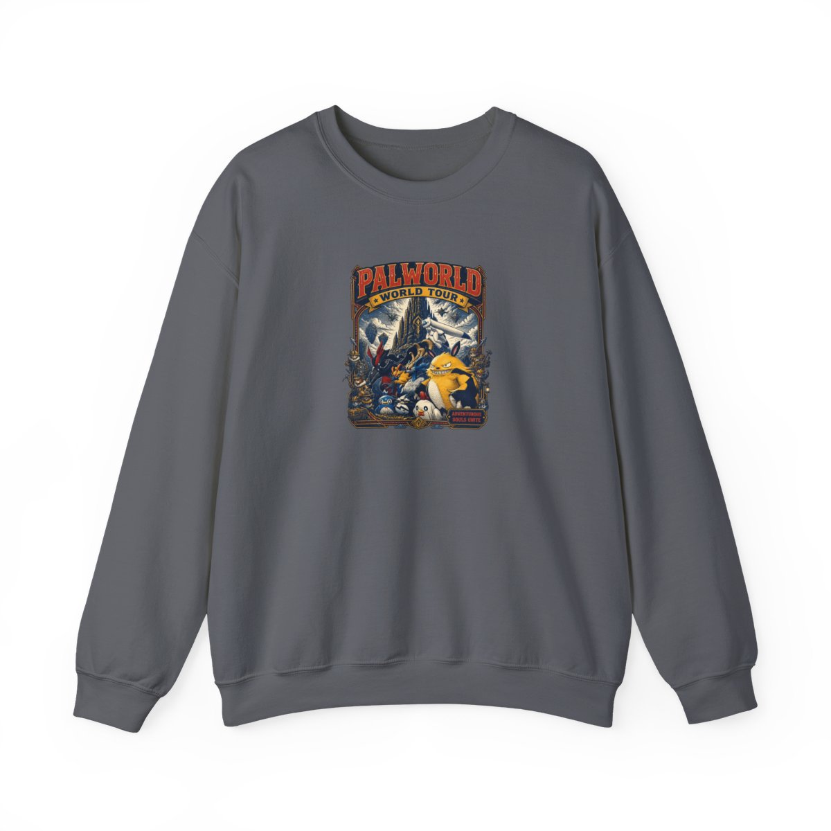Palworld "Palworld World Tour" Crewneck - alternate angle 5, merchandise