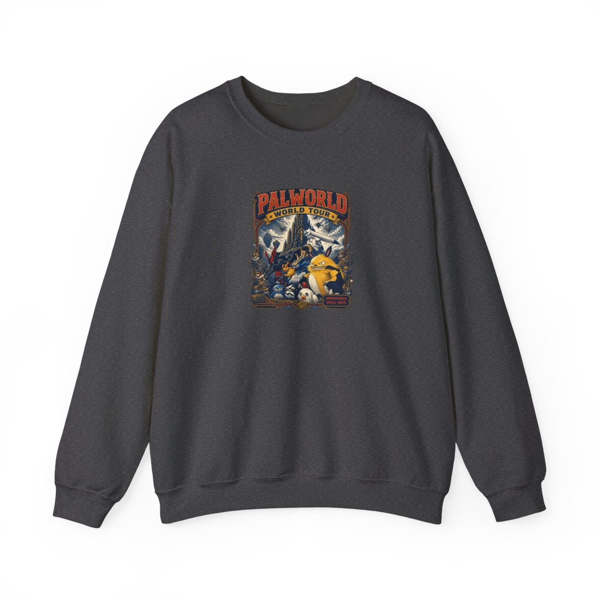 Palworld "Palworld World Tour" Crewneck - alternate angle 4, merchandise