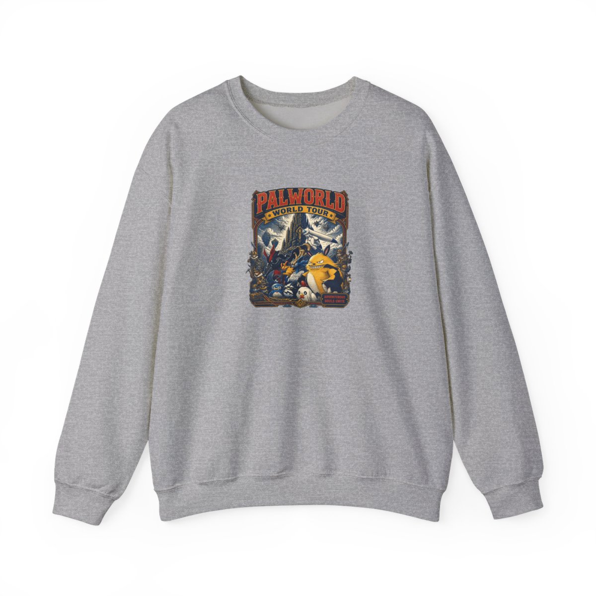 Palworld "Palworld World Tour" Crewneck - alternate angle 2, merchandise