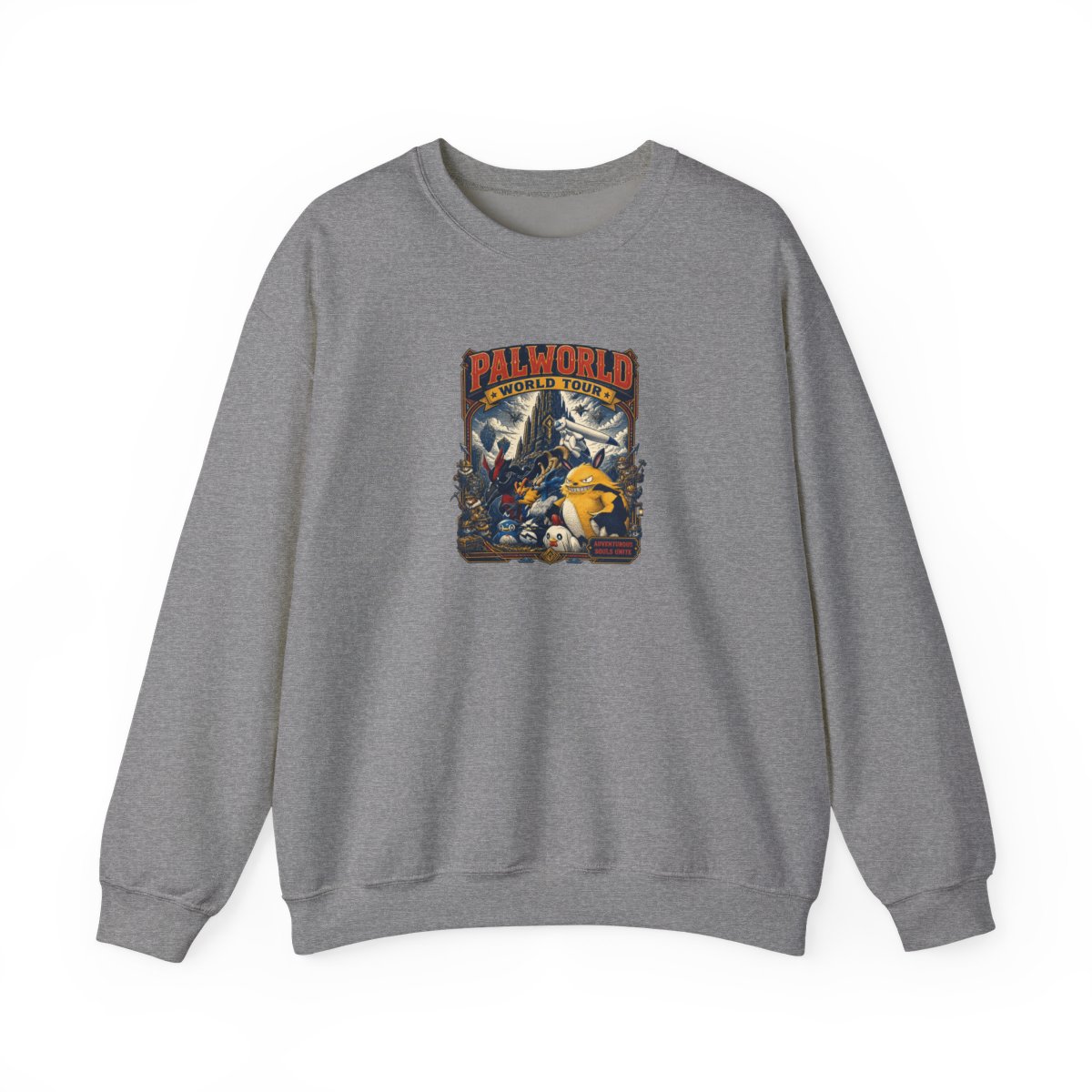 Palworld "Palworld World Tour" Crewneck - alternate angle 3, merchandise