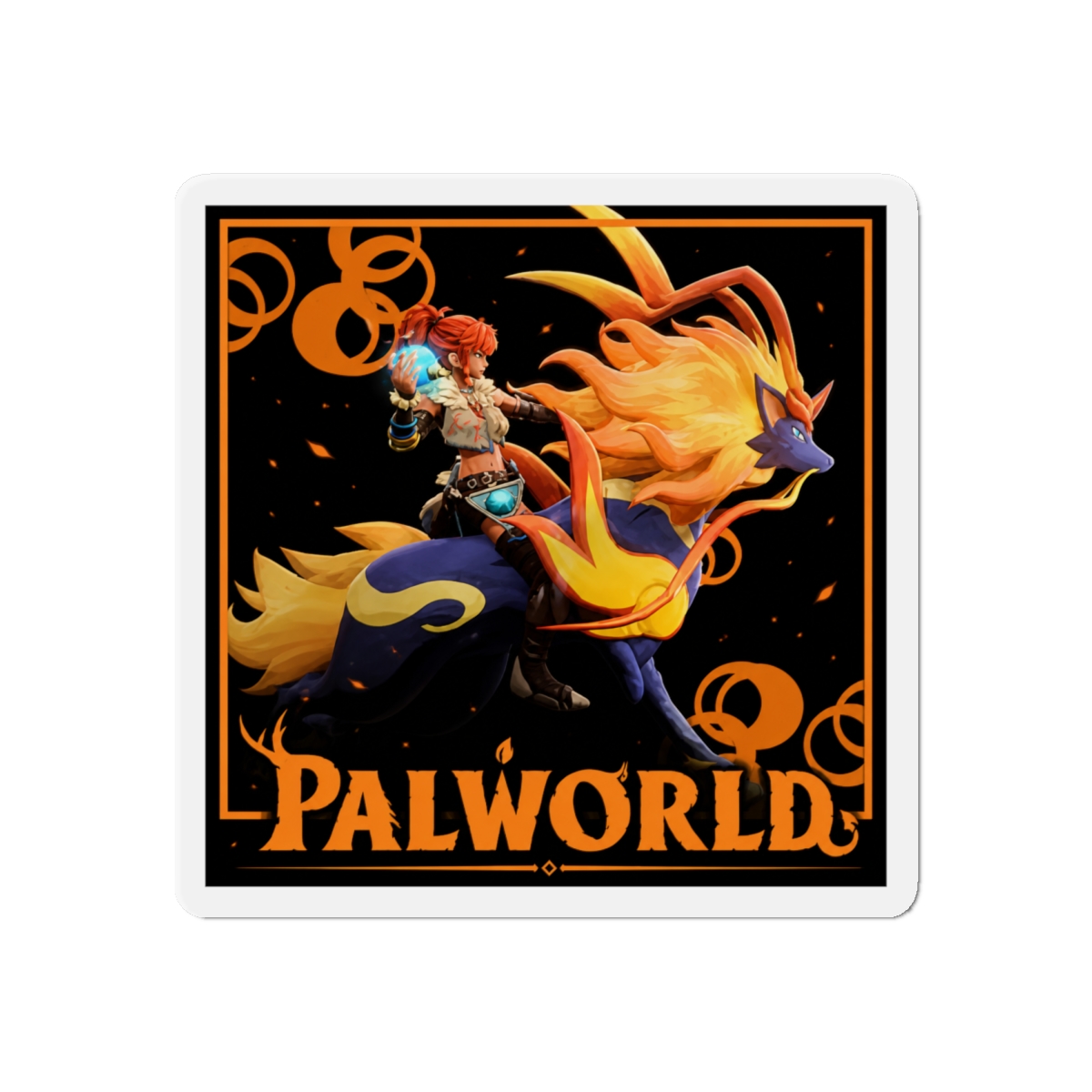 Palword - Pyrin Magnet - alternate angle 4, merchandise