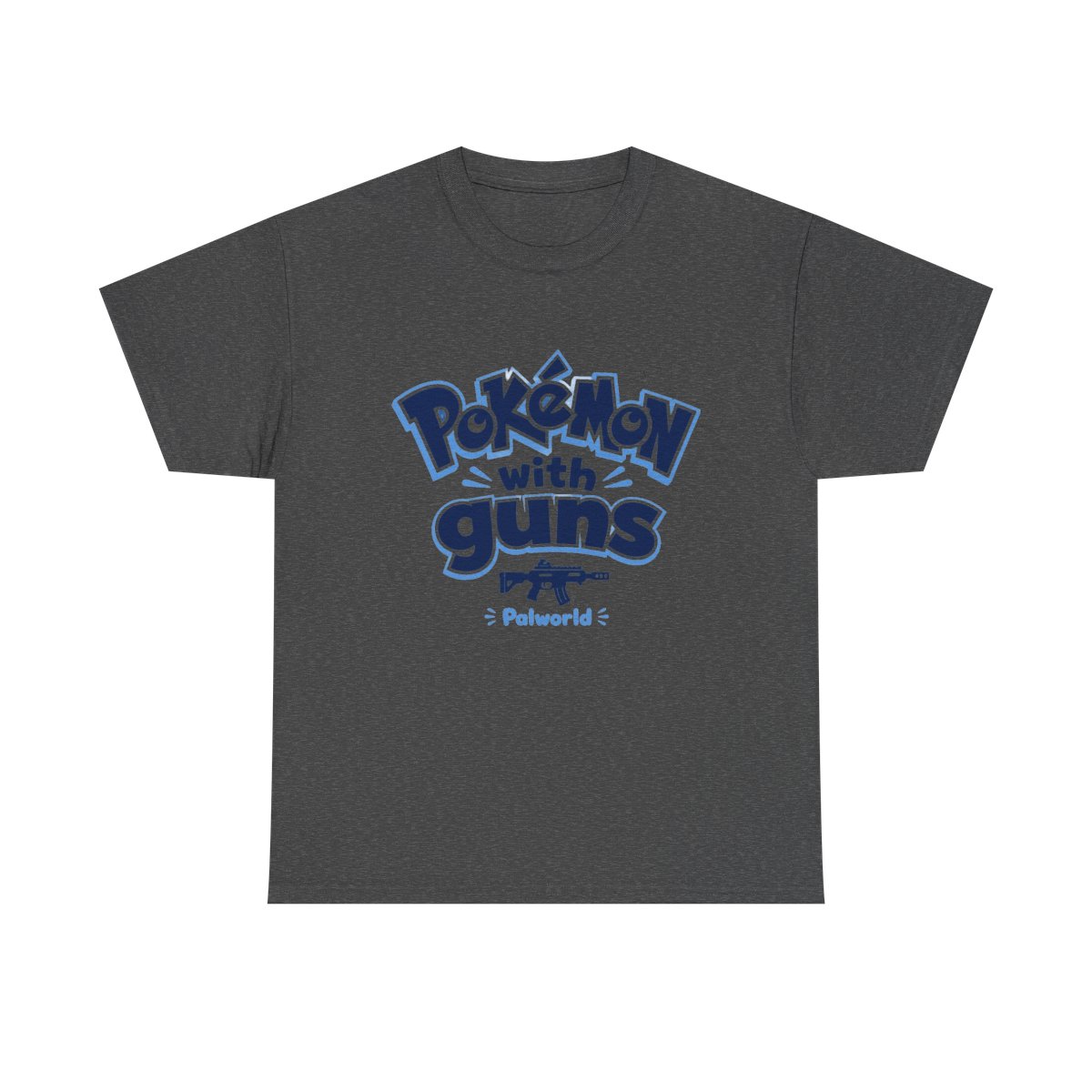 Palworld "Pokémon with guns" Unisex Tee - alternate angle 3, merchandise