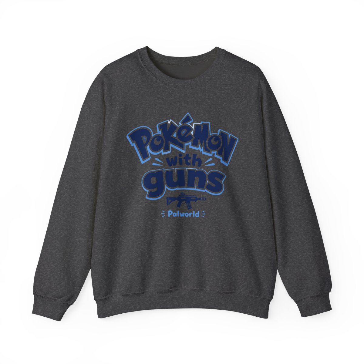 Palworld "Pokémon with guns" Crewneck - alternate angle 3, merchandise