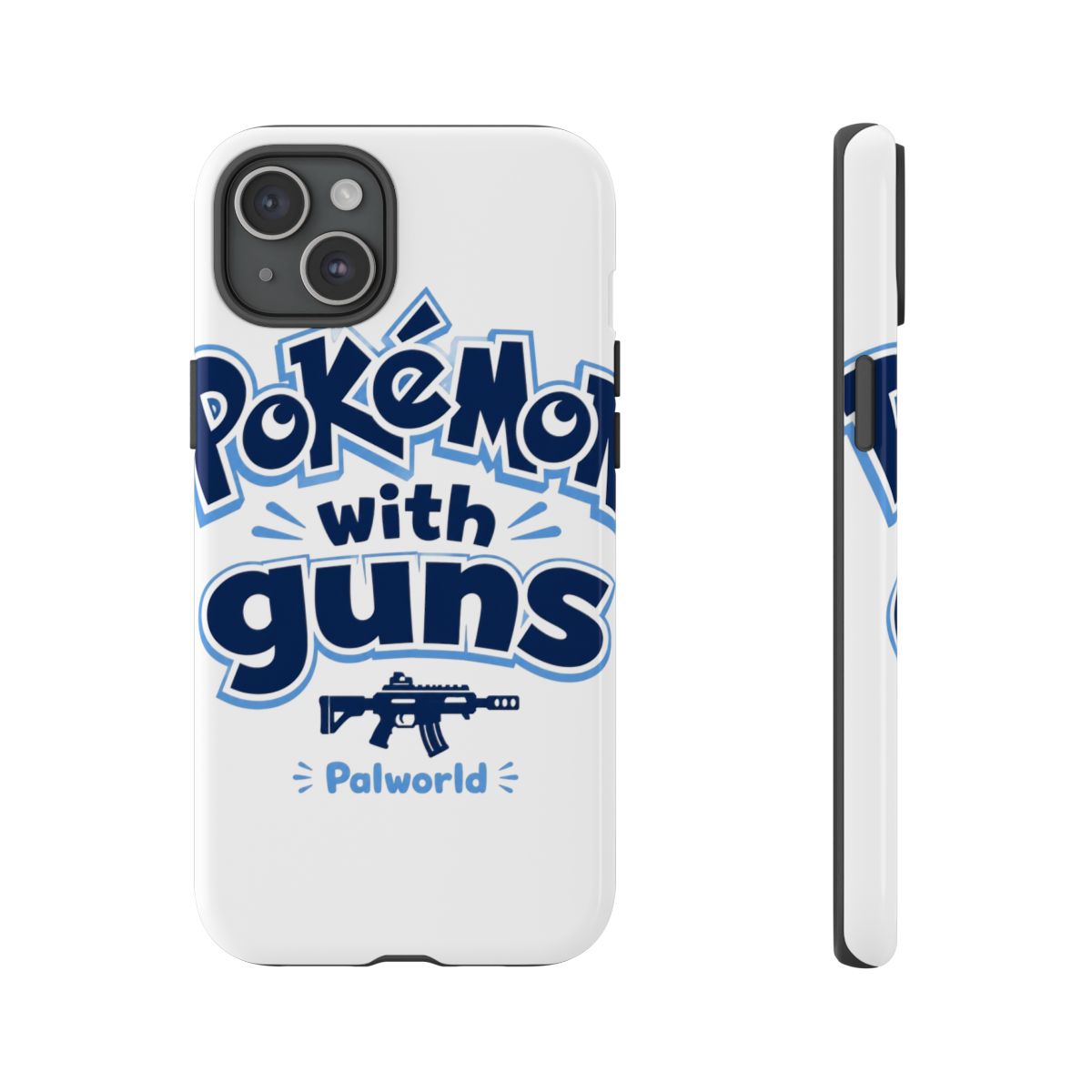 Palworld "Pokémon with guns" Phone Case - alternate angle 1, merchandise
