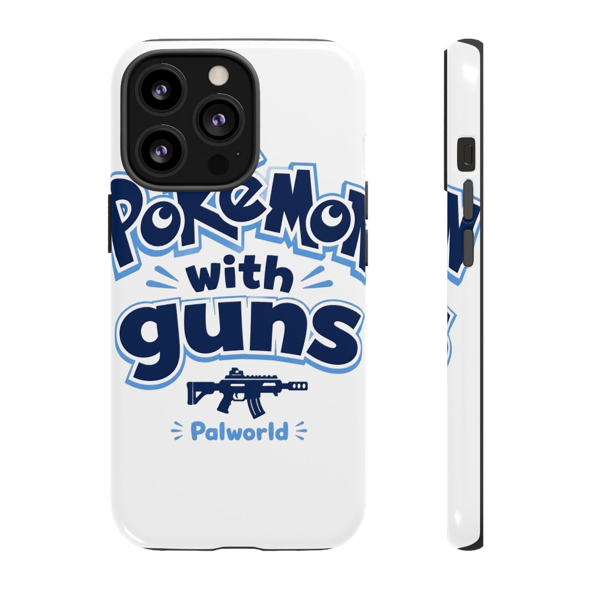 Palworld "Pokémon with guns" Phone Case - alternate angle 5, merchandise