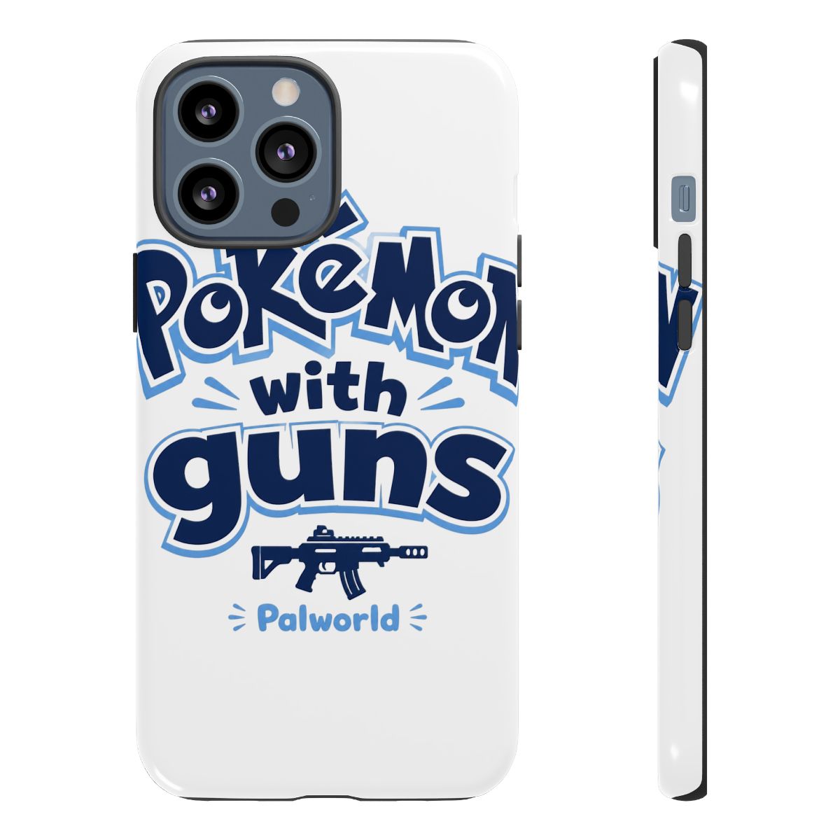 Palworld "Pokémon with guns" Phone Case - alternate angle 3, merchandise