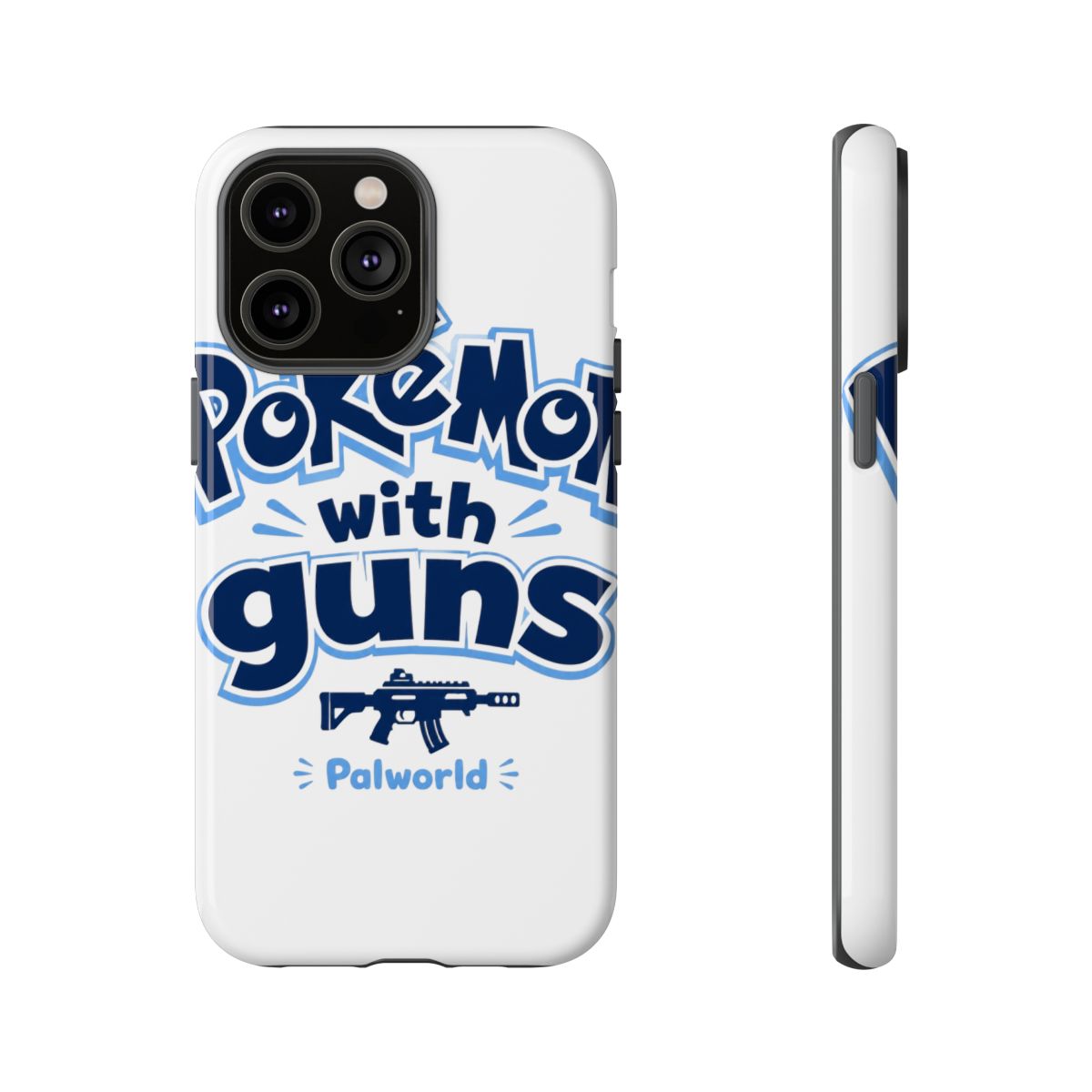 Palworld "Pokémon with guns" Phone Case - alternate angle 3, merchandise