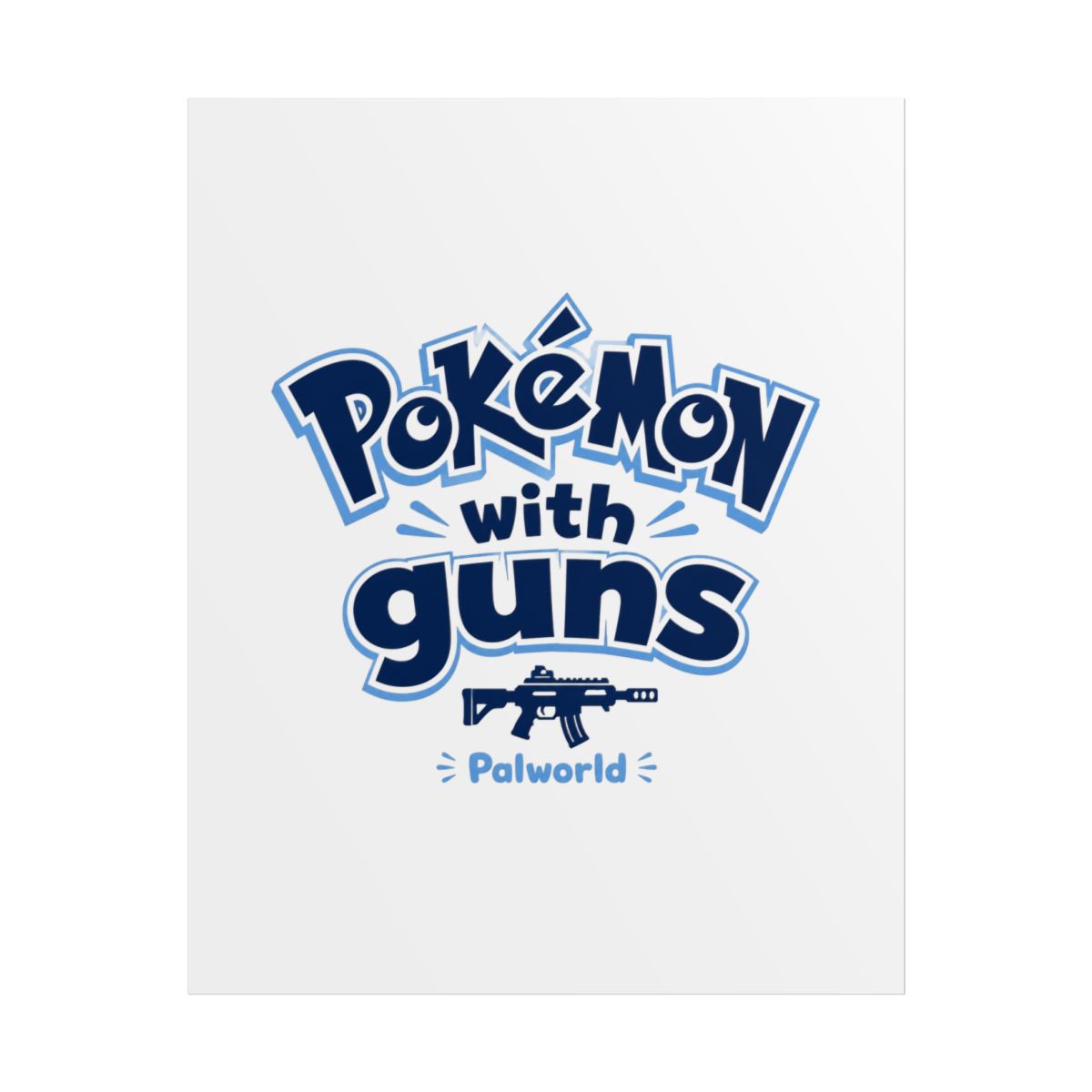 Palworld "Pokémon with guns" Poster - Official posters-wall-art merchandise