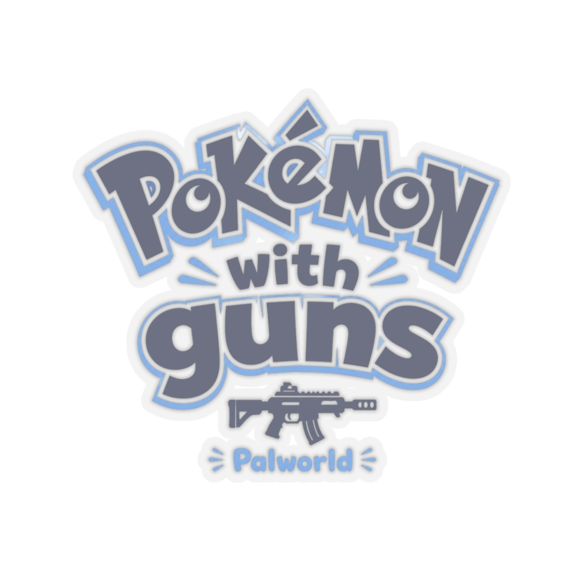 Palworld "Pokémon with guns" Sticker