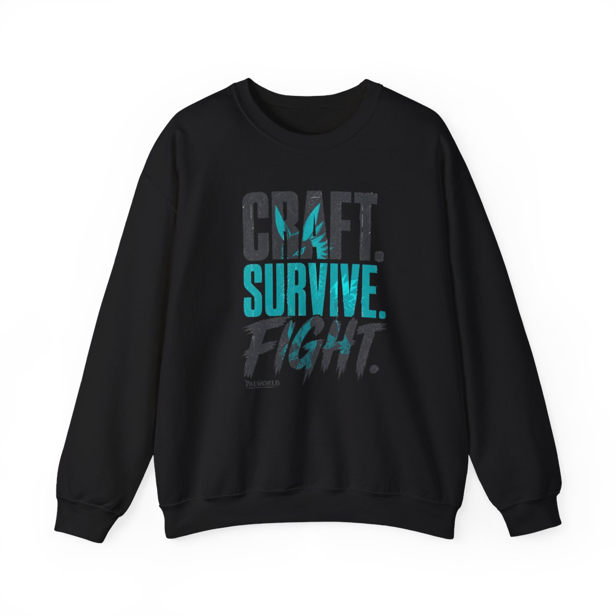 Palworld "Craft. Survive. Fight." Crewneck