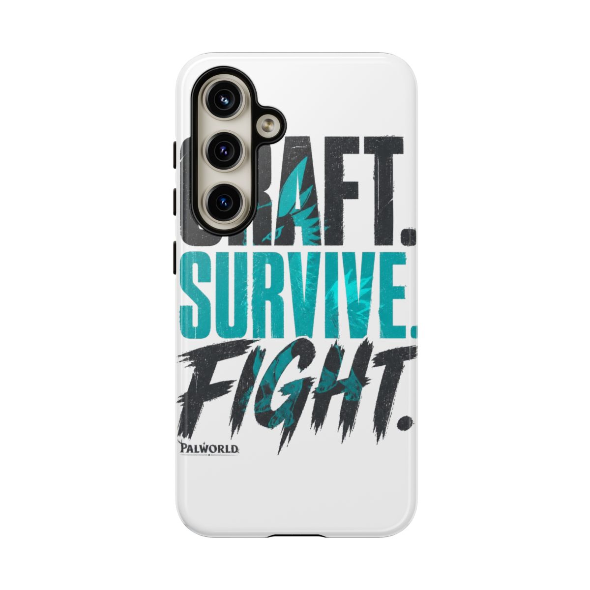 Palworld "Craft. Survive. Fight." Phone Case