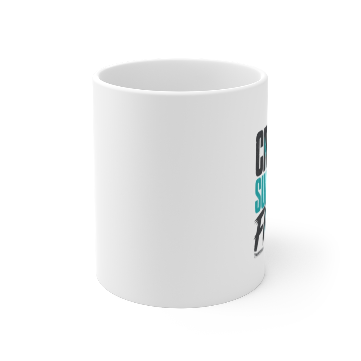 Palworld "Craft. Survive. Fight." White Mug - alternate angle 1, merchandise
