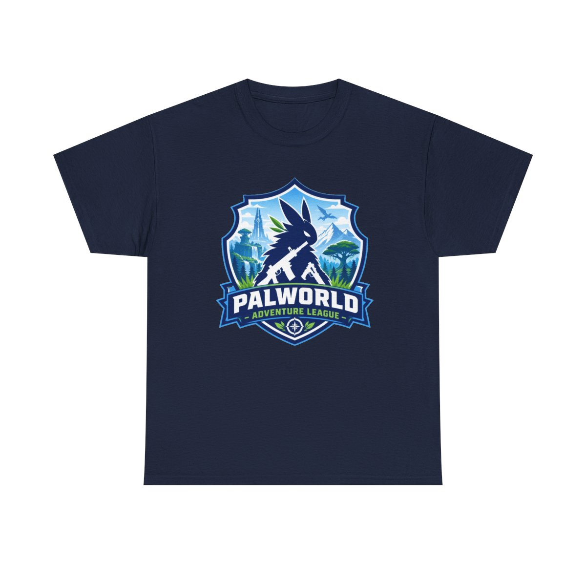 Palworld "Palworld Adventure League" Unisex Tee - alternate angle 3, merchandise