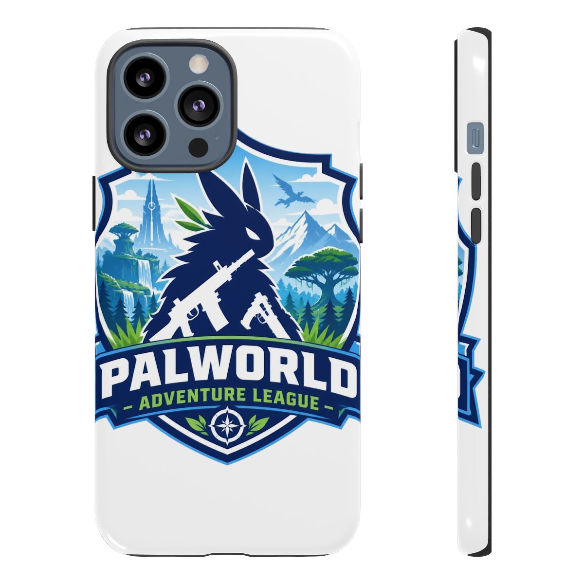 Palworld "Palworld Adventure League" Phone Case - alternate angle 2, merchandise