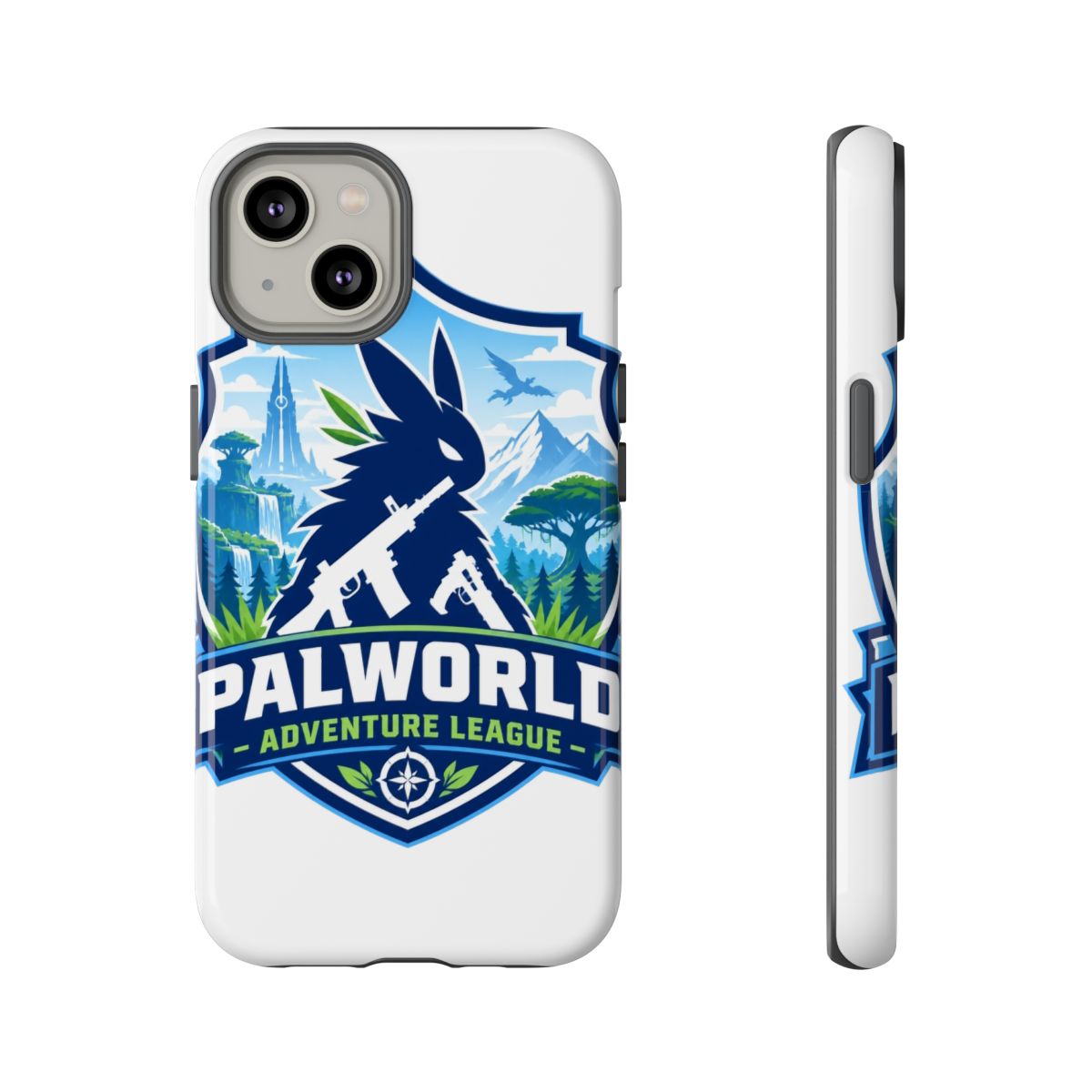Palworld "Palworld Adventure League" Phone Case - alternate angle 3, merchandise