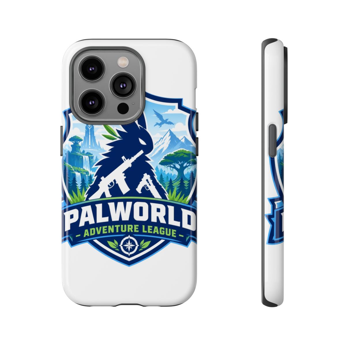 Palworld "Palworld Adventure League" Phone Case - alternate angle 4, merchandise