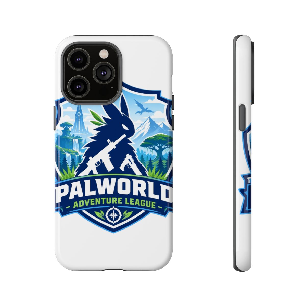 Palworld "Palworld Adventure League" Phone Case - alternate angle 5, merchandise